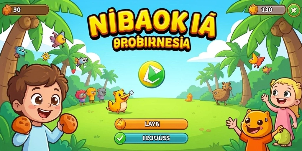 Gameplay yang seru dan menantang di setiap level.