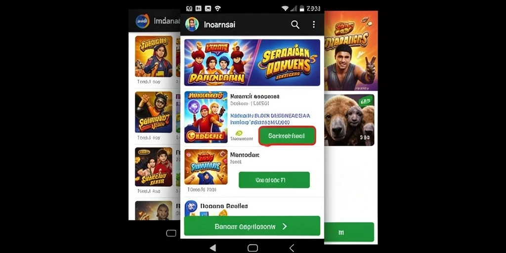 Grafis menawan yang mendukung pengalaman bermain.