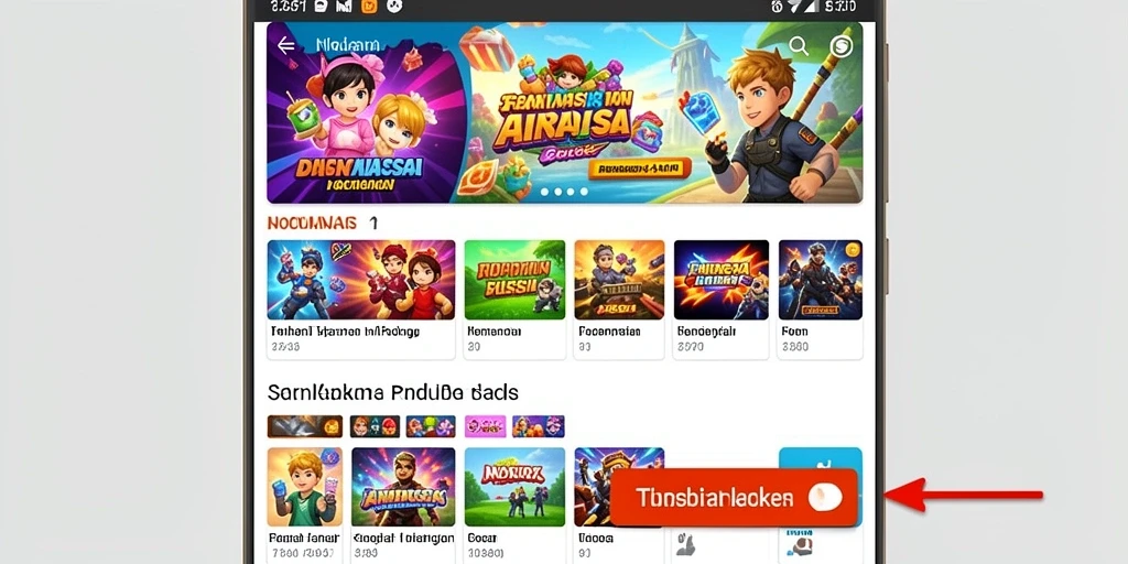 Fitur gameplay interaktif yang menyenangkan.