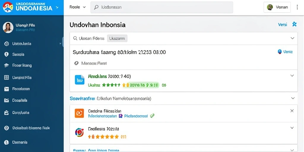 Tangkapan layar menunjukkan antarmuka pengguna yang intuitif dan mudah dipahami.