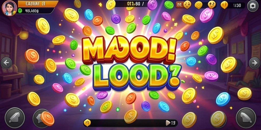 Screenshot menampilkan level baru yang diperbarui.