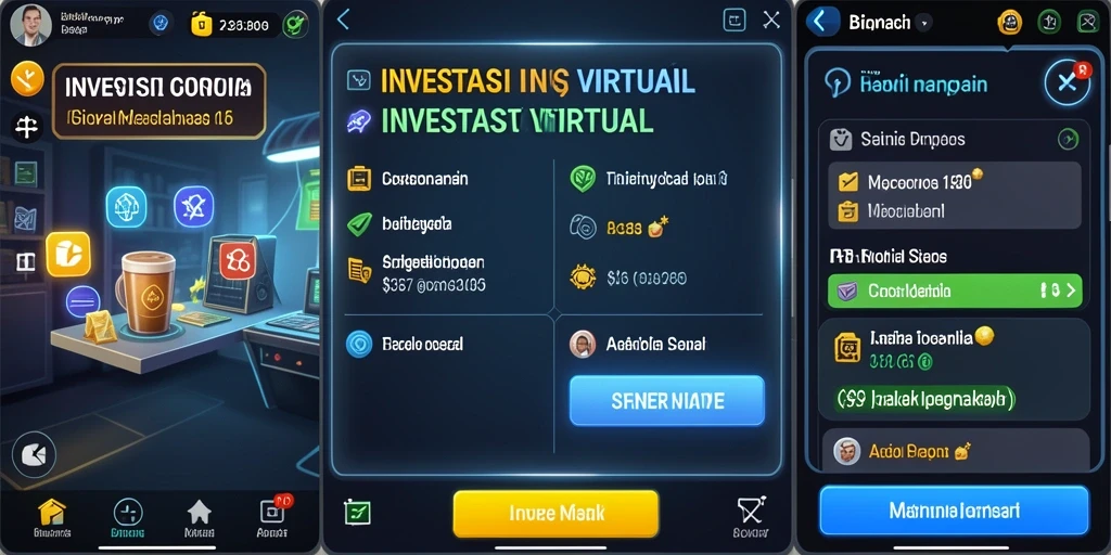 Fitur interaksi sosial dengan pemain lain secara online.