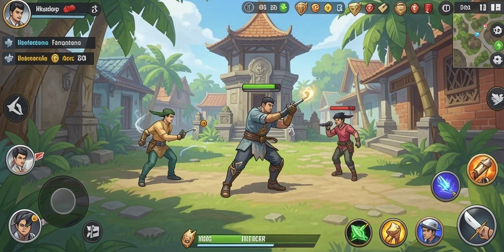 Fitur multiplayer untuk berkompetisi dengan teman-teman.